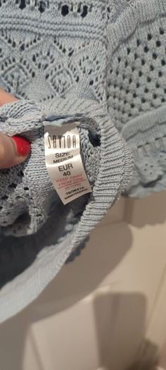 savida crochet cardigan blue