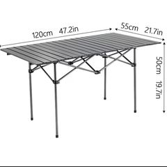 Camping table. Folding table. Foldable table. Camping table with storage. Picnic table