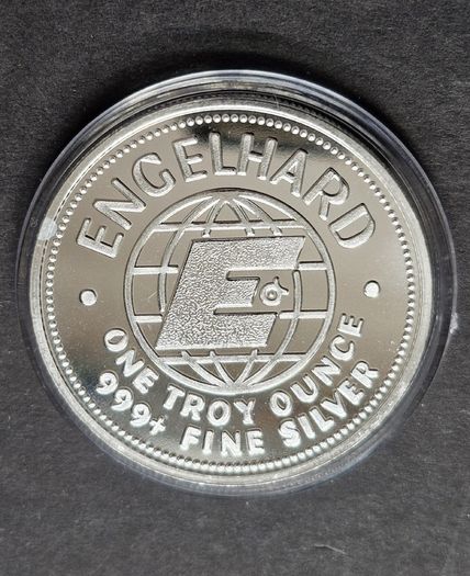 United States Proof Silver 1 Oz - Engelhard The American Prospector .999