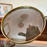Nautical Decorative Magnifying Glass With Adjustable Stand Desktop Brass Detail Image 5
