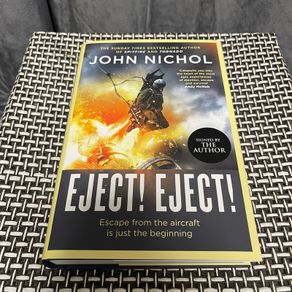 Signed Autograph John Nichol Eject Eject Hardcover Book