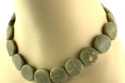 Vintage Serpentine Stone Necklace