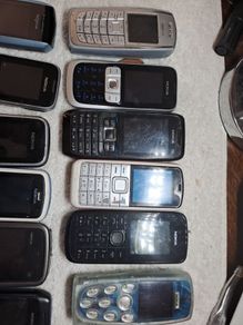 Vintage mobile phones