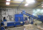 Wood shavings baler
