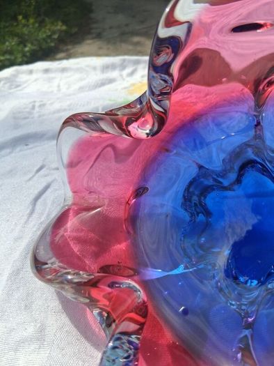 Joseph Hospodka Mid Century Glass Bowl