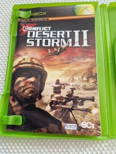 Conflict Desert Storm II Xbox Original Games Original