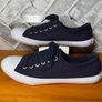 Superdry Ladies Low Navy Canvas Shoes UK6 EUR39 Image 4