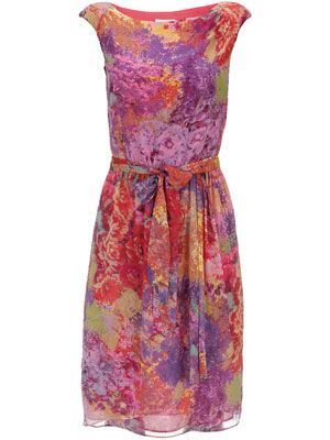 Monsoon L.O.V.E. Collection Silk Midi Dress New