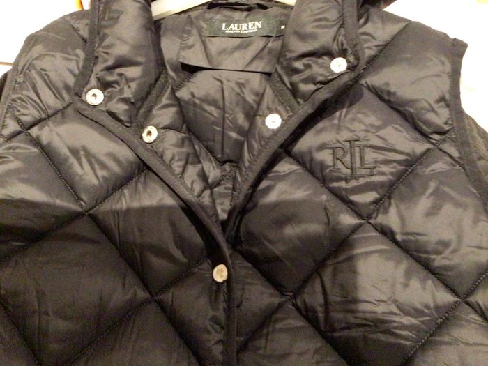Ralph Lauren long Diamond Quilted Gilet