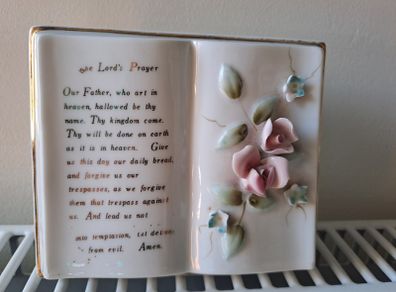 The Lord's Prayer figurine