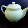 Beautiful Subtle and Tactile Relief-Patterned Teapot by Keele Street Pottery in Mint Green Image 5
