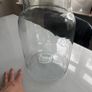 Large Handmade Glass Vase Apothecary Style Image 2