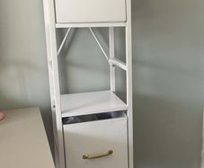 Bookcase with Fabric Drawers
