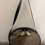 black round mirror with strap Image 4