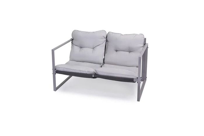 Roma 4 Piece Garden Furniture Set Sofa, 2 Chairs