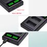 LPE17 LP-E17 LP E17 Dual USB LED Charger for Canon EOS Cameras Image 3