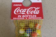 Coca Cola Marbles 80's Genuine Merchandise