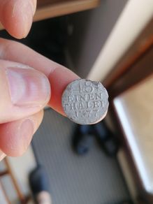 1777 German States 1/48 Thaler Coin