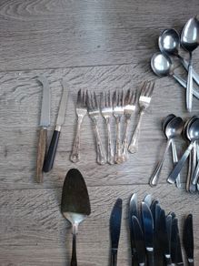 Mixed Cutlery and Biscuit Container