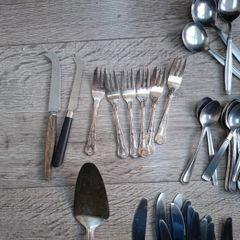 Mixed Cutlery and Biscuit Container