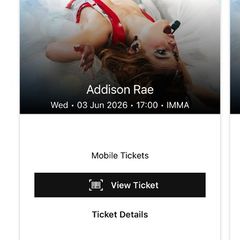 5 addison rae tickets for sale