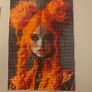 Gem art of orange haired woman Image 2