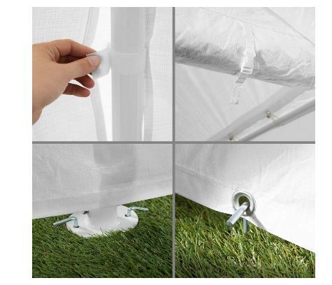 Gazebo 6x4M Heavy Duty Waterproof Outdoor Tent