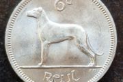 Fantastic Ireland 1964 Six Pence 6d coin