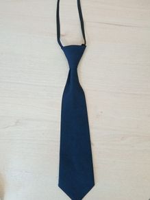 Navy school tie