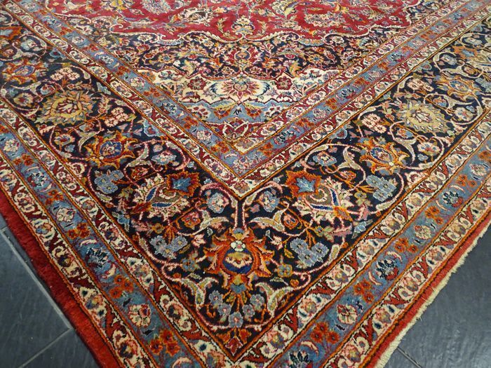 P.ersian Old Kashan Rug.4.1x2.93m (AK)