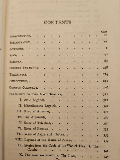 The Dreams of Sophocles. Translated By Sir George Young . 1947 Everysman Library. Hardback In Good Condition.