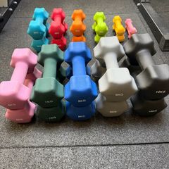 Dumbbell set 0.5kg to 10kg