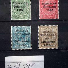 Ireland 1922 - 23 Overprints Mint Selection