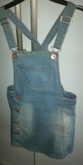 Denim Pinafore