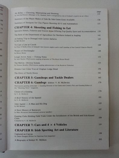 Irish Field Sports and Angling Handbook 1984 - Country Sports Book - Hunting Fishing Book