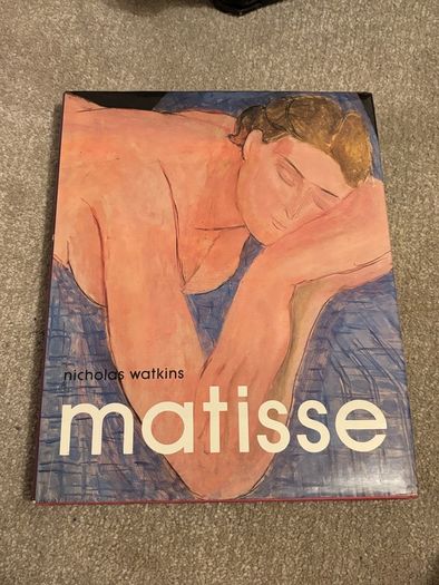 collectible art book of Matisse by Nicholas Watkins 1984