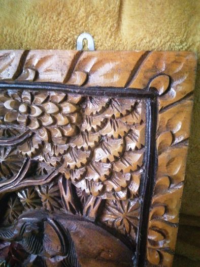 Wood plaque