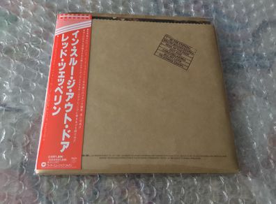 In Through The Out Door  Led Zeppelin  Mini LP Sleeve Japan Import CD
