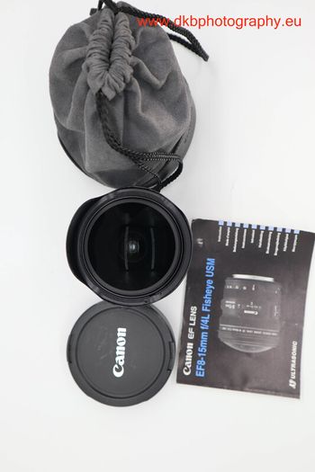 Canon EF 8-15mm F4L USM Fisheye Ultra-Wide Lens #0468