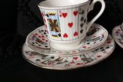 Elizabethan Staffordshire Fine Bone China Playing Cards in excellent condition