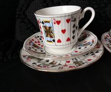 Elizabethan Staffordshire Fine Bone China Playing Cards in excellent condition