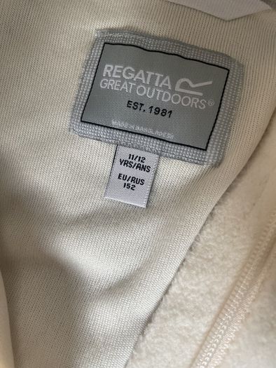 half zip top boys regatta age 11-12