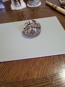 Glass paperweight