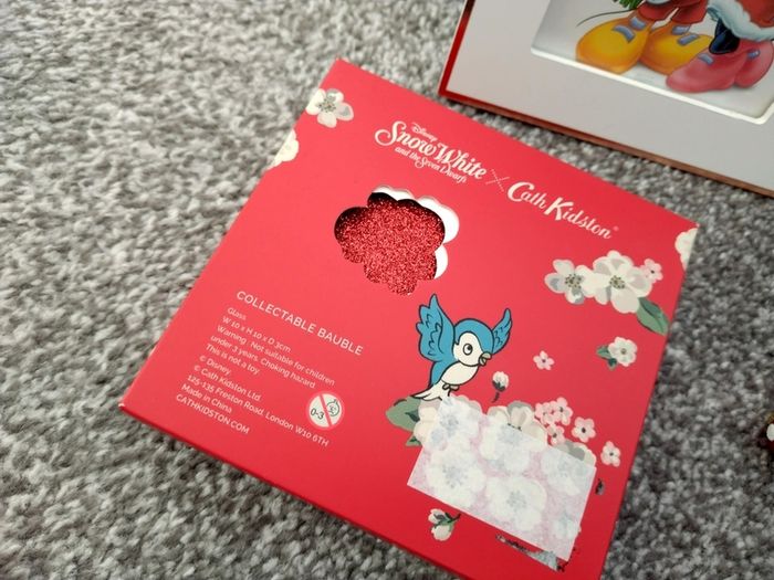 Box Of New as New Disney Christmas Ornaments and Gifts