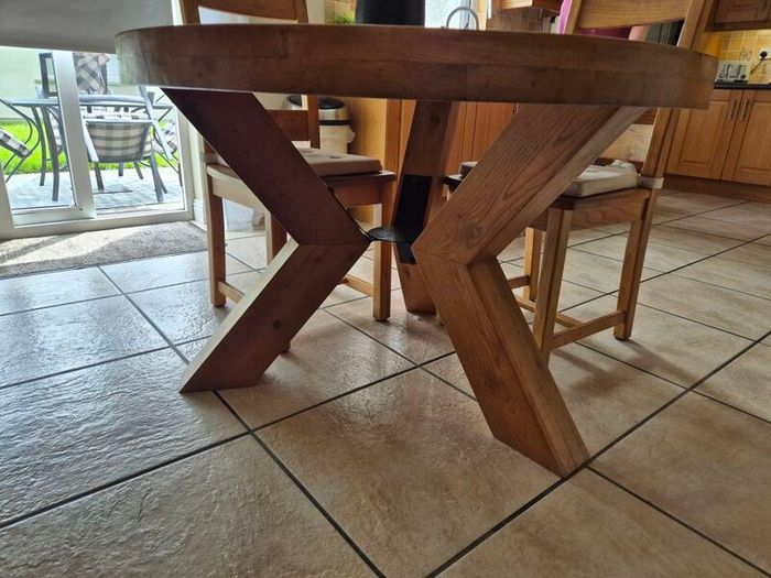 Round table and 4 chairs