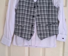 5 piece navy communion suit