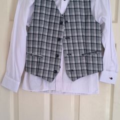 5 piece navy communion suit