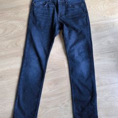 Hugo Boss Mens Jeans W32 L32 Dark Blue Slim Fit Stretch Designer Denim