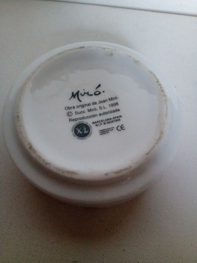 Joan Miro Ashtray Abstract