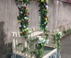 Handmade indoor swing